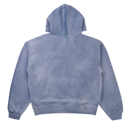 Thirteen Studios Logo Hoodie Faded Baby Blue