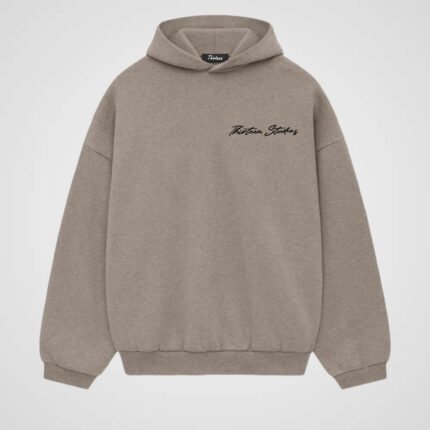 Thirteen Studios Faded Light Green Double Layer Hoodie