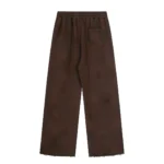 Thirteen Studios Embroidered Logo Relaxed Sweatpant Brown